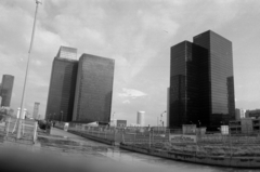 France, La Défense üzleti központ Párizs elővárosában., 1974, Vészi Ágnes, high-rise building, Fortepan #136798