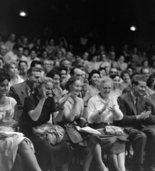 1962, Szalay Zoltán, clapping, Fortepan #137274