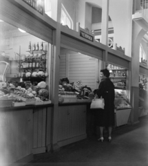 Finland, Helsinki, a felvétel a VIII. VIT (Világifjúsági Találkozó) idején készült., 1962, Szalay Zoltán, market hall, Fortepan #137415