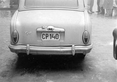 P70-es személygépkocsi, a Trabant "őse"., 1957, Szent-tamási Mihály, közlekedés, jármű, német gyártmány, automobil, rendszám, AWZ-márka, AWZ P70 Zwickau, Fortepan #13811