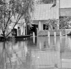 Hungary, 1965, Szalay Zoltán, flood, Fortepan #138151