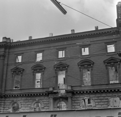 Hungary, Budapest VIII., Blaha Lujza tér, a Nemzeti Színház bontása., 1965, Szalay Zoltán, demolition, Budapest, Fortepan #138278