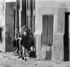 Hungary, Budapest VII., a Jobbágy utca 38. és 40. szám kapuja., 1965, Szalay Zoltán, Budapest, Fortepan #138416