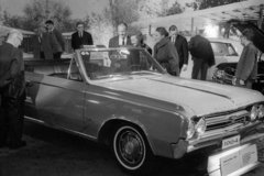 Svájc, 1964, Szalay Zoltán, automobil, Oldsmobile-márka, Oldsmobile Cutlass, Fortepan #138574