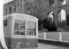 Olaszország, Róma, Via dei Fori Imperiali, szemben Constantinus és Maxentius bazilikája a Forum Romanum-on., 1960, Fortepan, Fortepan #13896