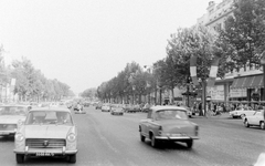 Franciaország, Párizs, Champs-Elysée., 1966, Fortepan, utcakép, sugárút, Fortepan #13904