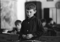 Hungary, Újfehértó, Vadastag, tanyasi iskola., 1973, Szalay Zoltán, school, school uniform, Fortepan #139052