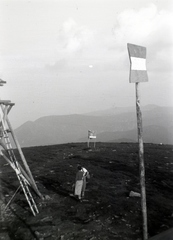 Ukrajna, Hoverla hegycsúcs, a lengyel-magyar határ 1939-ben., 1939, Mezey Ferenc, határállomás, Fortepan #139642