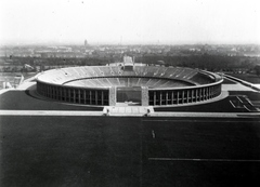 Németország, Berlin, Olimpiai stadion., 1939, Mezey Ferenc, Berlini Olimpia, olimpia, stadion, Werner March-terv, Fortepan #139670