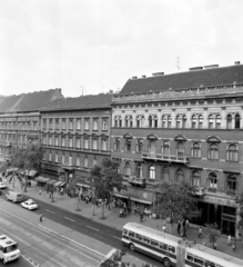 Magyarország, Budapest XIII., Szent István körút 24., 26., 28. számú ház., 1976, UVATERV, Budapest, Fortepan #139971