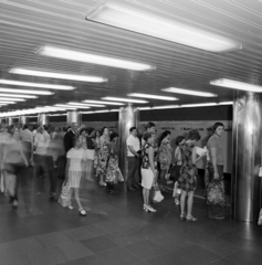 Magyarország, Budapest I., Batthyány tér tér, metróállomás., 1976, UVATERV, Budapest, Fortepan #139998