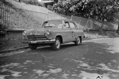 1965, Németh Tamás, Soviet brand, GAZ-brand, automobile, M21 Wolga, number plate, Fortepan #140168