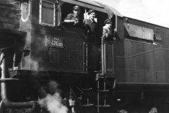 A MÁV 424-es sorozatú szerkocsis gőzmozdonya., 1968, Erky-Nagy Tibor, steam locomotive, Hungarian Railways, railway, Hungarian brand, MÁV Class 424, Fortepan #14019