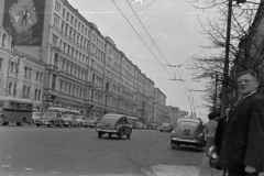 Russia, Moscow, Tverszkaja (Gorkij) utca a Triumfalnaja tér felől nézve., 1959, Németh Tamás, Soviet Union, street view, Fortepan #140190