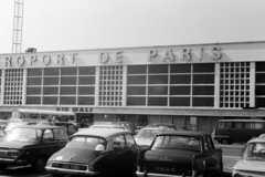 France, Paris, Le Bourget repülőtér., 1969, Németh Tamás, BMW-brand, car park, museum, airport, Citroën-brand, automobile, Peugeot-brand, number plate, country code sign, Fortepan #140203