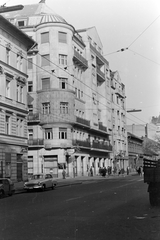 Hungary, Budapest VIII., Baross utca, balra a Koszorú utca torkolata., 1965, Németh Tamás, Budapest, Fortepan #140218