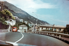 Italy, Bogliasco, Via Aurelia., 1969, Németh Tamás, colorful, Fortepan #140315