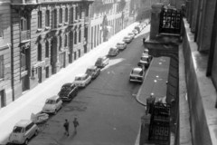 Austria, Vienna, kilátás a Dapontegasse 4. számú ház erkélyéről az Ungargasse felé fényképezve., 1965, Németh Tamás, Fortepan #140397