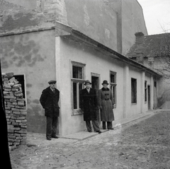 Magyarország, Jászberény, Morvay Lajos fényképész műtermének építése., 1941, Morvay Kinga, Fortepan #140515