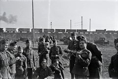 Magyarország, Budapest IX., Üllői út 133-135. Ferenc József gyalogsági laktanya., 1942, Miklós Lajos, távmérő, 40M Nimród, Budapest, Fortepan #140863