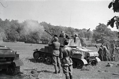 1942, Miklós Lajos, number plate, telemeter, manoeuvre, Fortepan #140999