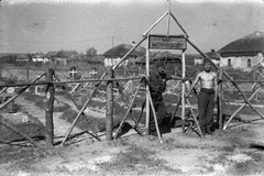 Russia, Yezdochnoye, katonai temető., 1942, Miklós Lajos, eastern front, second World War, cemetery, war grave, pistol holster, telescope, Fortepan #141064