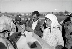 Russia, 1942, Miklós Lajos, funeral, Fortepan #141102