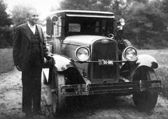 Chevrolet 1928 National Tourer személygépkocsi., 1931, Nagy József, amerikai gyártmány, Chevrolet-márka, automobil, rendszám, Chevrolet National, Fortepan #14184