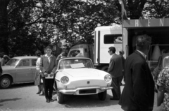 Magyarország, Városliget,Budapesti Ipari Vásár, Budapest XIV., 1961, Chuckyeager tumblr, Renault-márka, Budapest, Renault Floride, Fortepan #142922