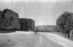 Magyarország, Gellérthegy, Budapest XI., Citadella., 1958, Szent-tamási Mihály, automobil, Budapest, Fortepan #14330