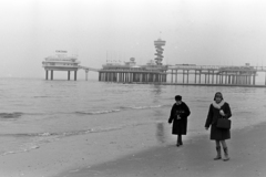 Hollandia, Hága, Scheveningen városrész, móló (de Pier)., 1968, Chuckyeager tumblr, Fortepan #143371