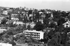 Magyarország, Budapest II., kilátás a Budapest körszálló teraszáról a Rózsadomb felé., 1970, Chuckyeager tumblr, látkép, Budapest, Fortepan #143495