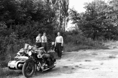 1960, Chuckyeager tumblr, oldalkocsis motorkerékpár, NSU-márka, Fortepan #143851