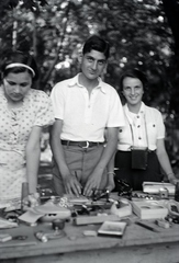 Magyarország,Szentendrei-sziget, Tahitótfalu, a Budapesten működő német birodalmi iskola sportrendezvénye a Pokol csárda melletti sportpályán., 1936, Sattler Katalin, Fortepan #146120