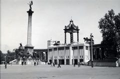 Magyarország, Budapest XIV., Hősök tere, Eucharisztikus Világkongresszus., 1938, Sattler Katalin, Budapest, Fortepan #146265