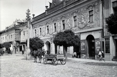 Szlovákia, Igló, Fő utca (ulica Letná), Provinciális-ház (később Szepesi Múzeum)., 1941, Sattler Katalin, Fortepan #146349