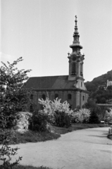 Hungary, Tabán, Budapest I., Szent Demeter szerb templom., 1943, Barbjerik Ferenc, Budapest, Serbian Orthodox Church, Fortepan #148300