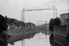 Románia,Erdély, Kolozsvár, a Szamos folyó túlpartján a Fellegvári út (Strada General Drăgălina) az Erzsébet híd felől nézve., 1942, Barbjerik Ferenc, Fortepan #148304