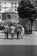 Bulgária, Szófia, Győzedelmes Szent György körtemplom (Rotunda Szveti Georgi Pobedonoszec) az Elnöki Palota udvarában., 1959, Barbjerik Ferenc, templom, Fortepan #148528