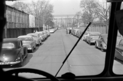 Austria, Vienna, Trabrennstrasse a Vorgartenstrasse és a Messe Wien felé nézve., 1962, Barbjerik Ferenc, Fortepan #148629