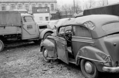 Austria, Vienna, Morzinplatz a Salztorgasse felé nézve., 1962, Barbjerik Ferenc, wreck, Fortepan #148643