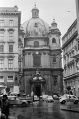 Austria, Vienna, a Szent Péter-templom (Peterskirche) a Graben felől., 1962, Barbjerik Ferenc, Fortepan #148648