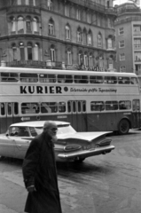 Austria, Vienna, Stephansplatz a Stock Im Eisen Platz felé nézve, jobbra a háttérben a Singergasse torkolata., 1962, Barbjerik Ferenc, double-decker, Fortepan #148658