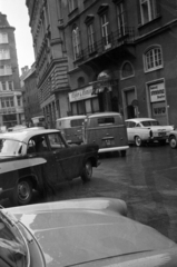 Austria, Vienna, Petersplatz a Milchgasse felé nézve., 1962, Barbjerik Ferenc, Volkswagen-brand, Fortepan #148660