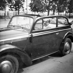 Hungary, Budapest I., Bem (Margit) rakpart a Szilágyi Dezső tér környékén., 1941, Négyesi Pál, Opel-brand, Budapest, Fortepan #14887