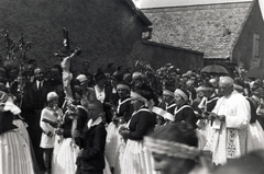 1936, Szöllősy Kálmán, priest, procession, crucifix, Fortepan #149525