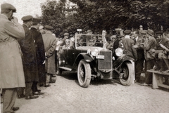 Magyarország, Pécs, 1930, Varga Csaba dr., Steyr-márka, automobil, Fortepan #150547