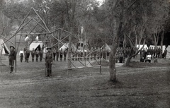 Hungary, a pécsi Ciszterci Rend Nagy Lajos Gimnáziuma és Kollégiuma 47. Szent László Cserkészcsapata táborozáson., 1924, Varga Csaba dr., scouting, camp, Fortepan #150553