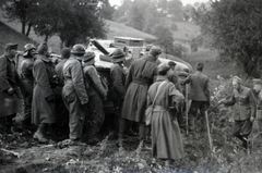 Románia,Erdély, a felvétel a magyar csapatok bevonulása idején készült., 1940, Varga Csaba dr., Ansaldo L3/35 (CV-35), Fortepan #151001