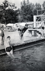 Hungary, Debrecen, Nagyerdei Strandfürdő., 1935, Halmosi Sándor, Fortepan #151315